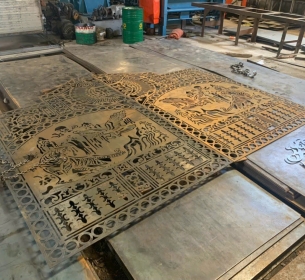 CNC Lazer thép tấm