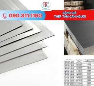 Bảng giá thép tấm cán nguội mới nhất 