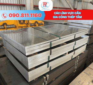 Các Lĩnh Vực Cần Gia Công Thép Tấm Nhiều Nhất 