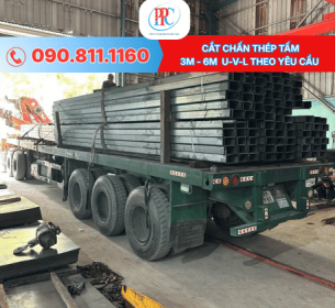  Cắt Chấn Thép Tấm Khổ 3m - 6m U-V-L Theo Yêu Cầu