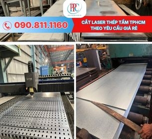 Cắt laser thép tấm TPHCM theo yêu cầu giá rẻ, chất lượng