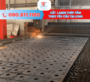 Cắt Laser Thép Tấm Theo Yêu Cầu Tại Long An