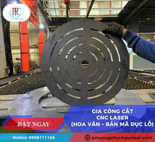 Gia Công Cắt CNC Laser (Hoa Văn – Bản Mã Đục Lỗ) Chuyên Nghiệp