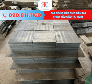 Gia Công Cắt CNC Bản Mã Theo Yêu Cầu Tại TPHCM 