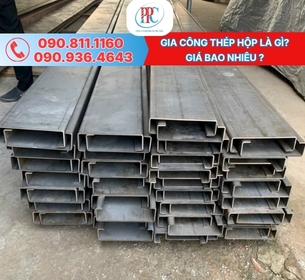 Gia công thép hộp theo yêu cầu: Cắt, đột lỗ, hàn chuẩn bản vẽ