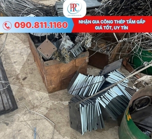 Nhận gia công thép tấm gấp, lấy liền, giá cạnh tranh 