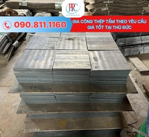 Gia công thép tấm giá tốt ở Thủ Đức | Phương Phú Châu 