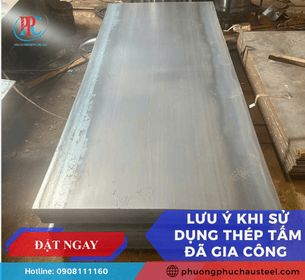 Nhu Cầu Sử Dụng Thép Tấm Cán Mỏng Trong Ngành Cơ Khí Tại TP.HCM