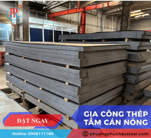 Gia Công Thép Cán Nóng Theo Bản Vẽ – Máy CNC Hiện Đại, Báo Giá Ngay Tại TP.HCM
